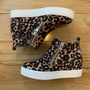 BRAND NEW Steve Madden Wedgie Leopard size 7.5